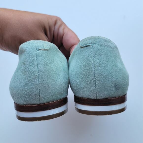 Rebecca Minkoff Sadie Flat, Putty/Winter Mint - Picture 6 of 12